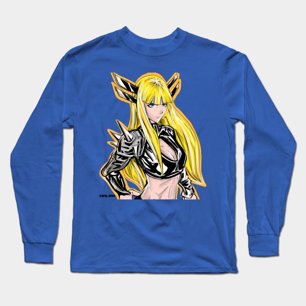 yliana rasputin the magik demonic new mutants Long Sleeve T-Shirt by jorge_lebeau